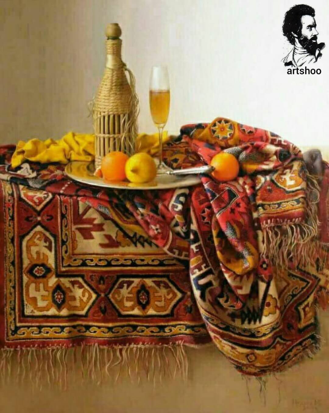 آموزش نقاشی رنگ روغن